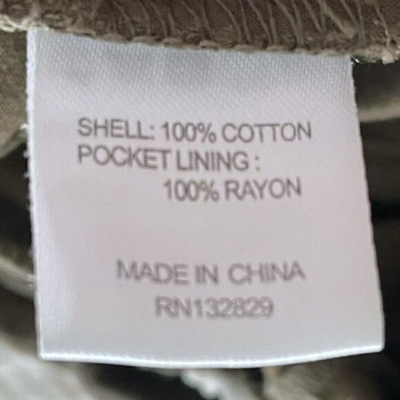 Tularosa Klein Camo High Waisted Paper Bag Waist Pants Snap Front REVOLVE Sz XS - Picture 7 of 10